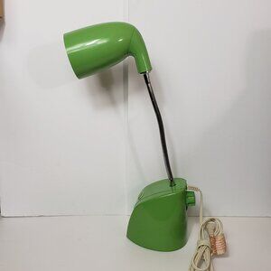 OTT-Lite Mid Century Green Gooseneck Design Desk Office Light Works Tested
